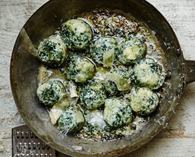 Spinach gnudi