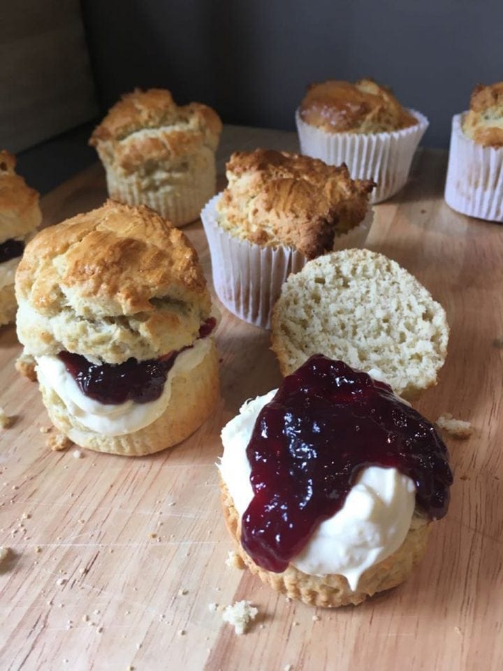 Gluten-free scone muffins