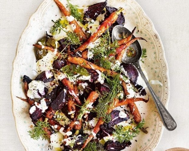 Roast carrot and beetroot salad by Gil Meller.