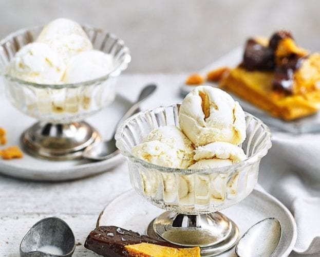 Salted chocolate honeycomb