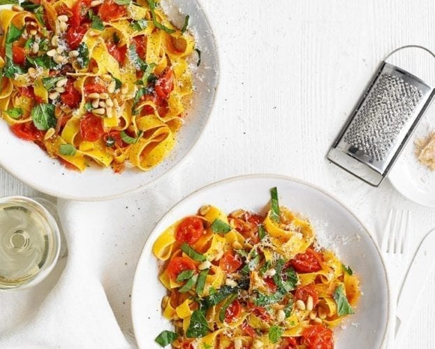 Mediterranean spaghetti