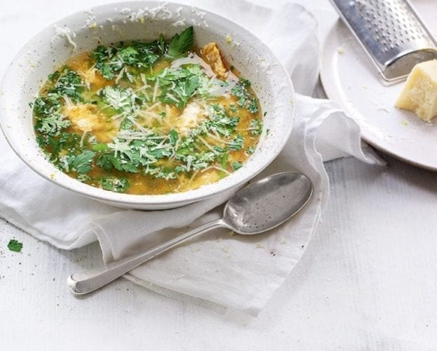 Stracciatella soup