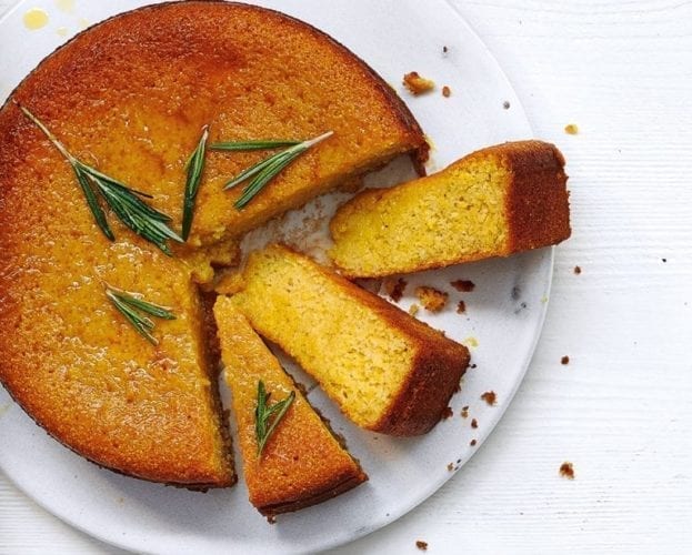 rosemary polenta cake