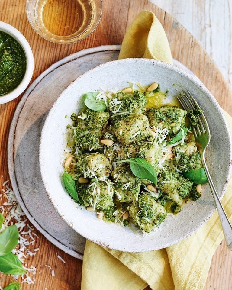 Gnocchi al pesto