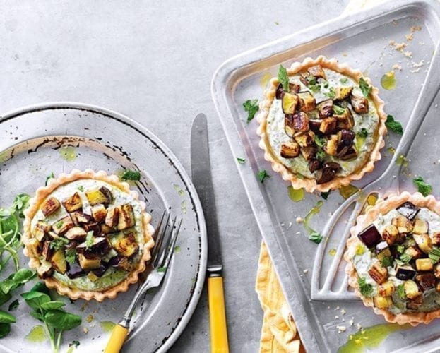 baba ghanoush tarts