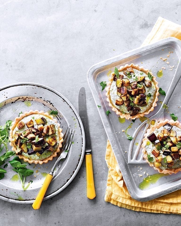 Baba ghanoush tarts