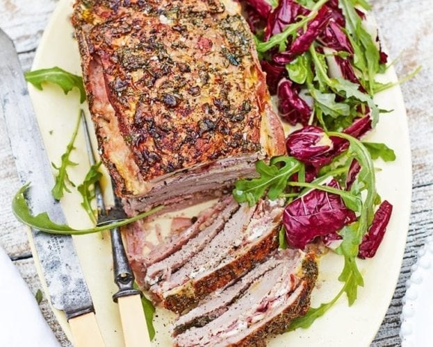 Chilli and pepper meatloaf