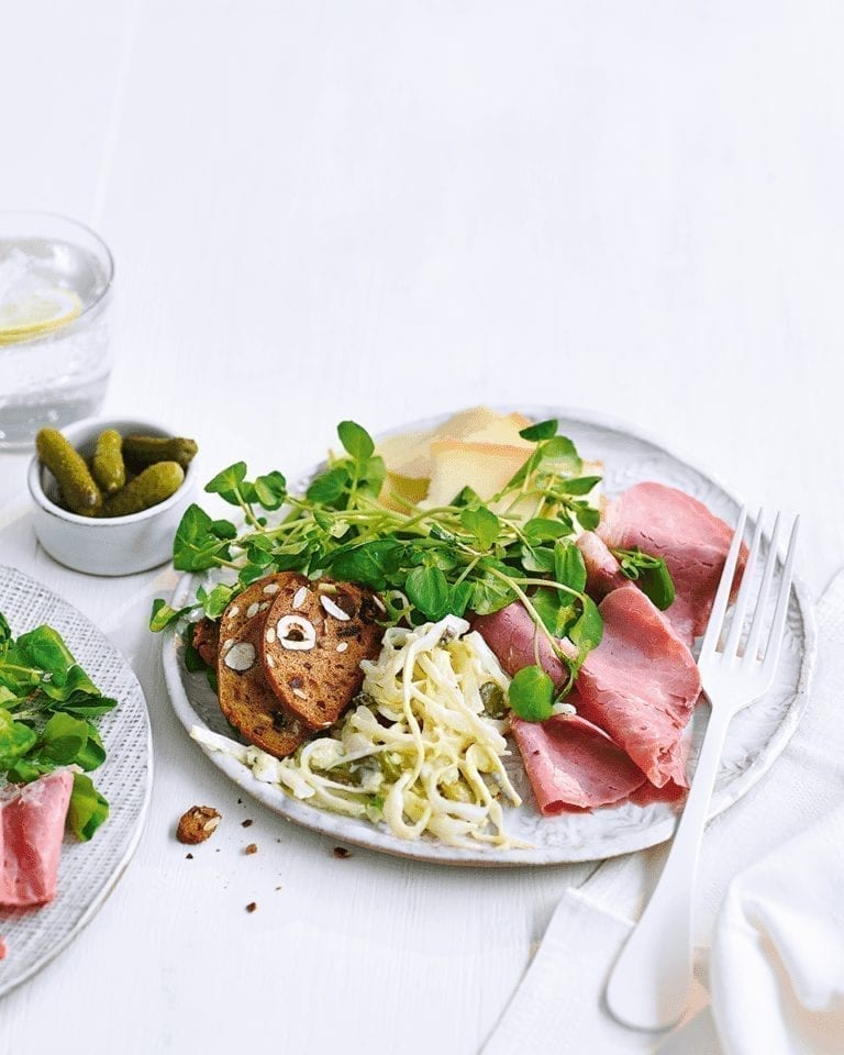 Deconstructed reuben sandwich recipe | delicious. magazine