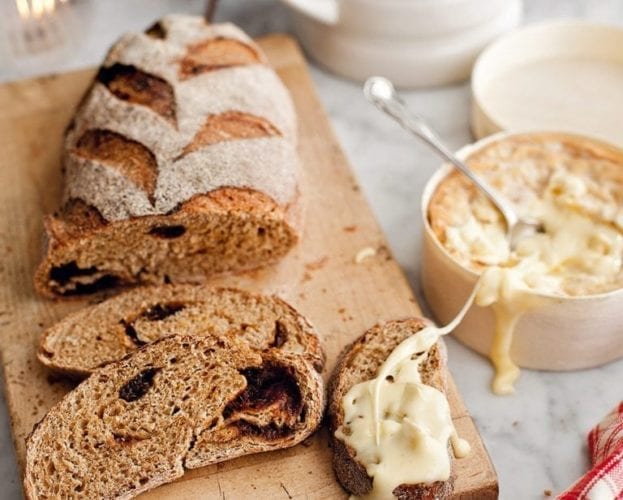Cardamom and prune bread