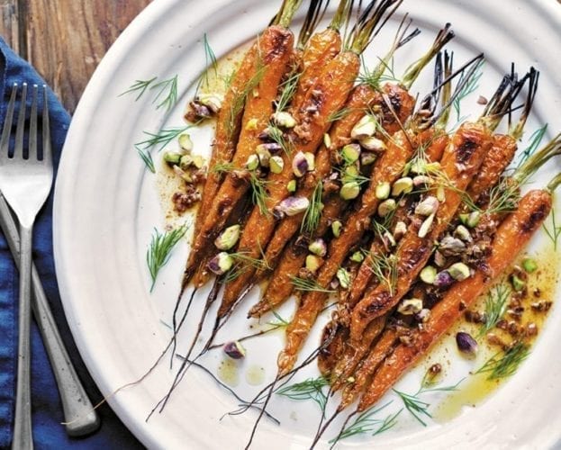 Carrots with thyme and chilli