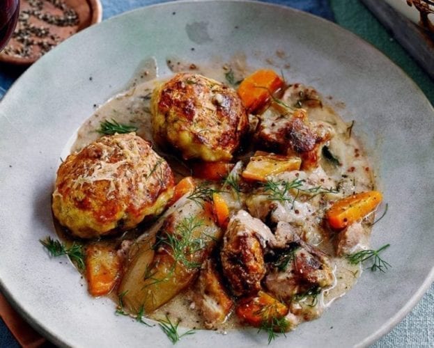 creamy pork and sherry casserole