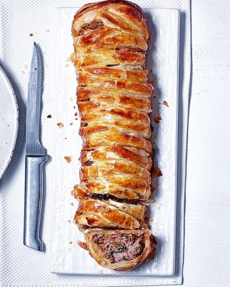 Giant sausage roll