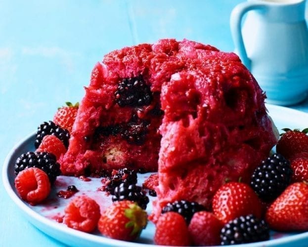 sourdough summer pudding