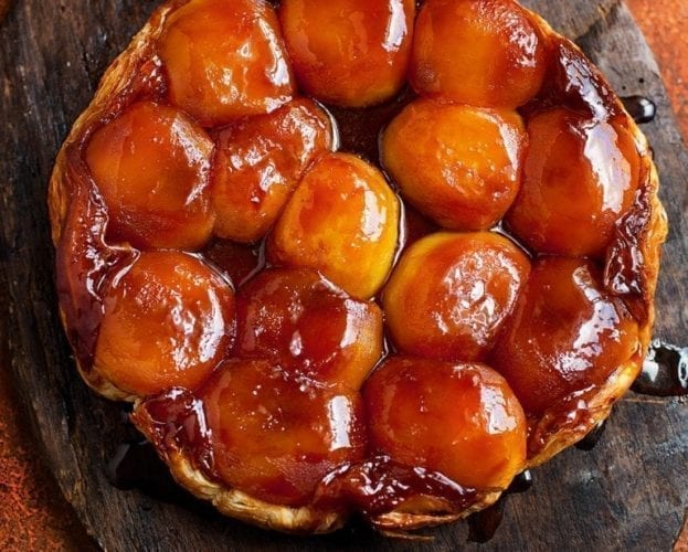 salted caramel tarte tatin