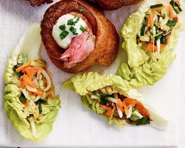 Vietnamese lettuce cups
