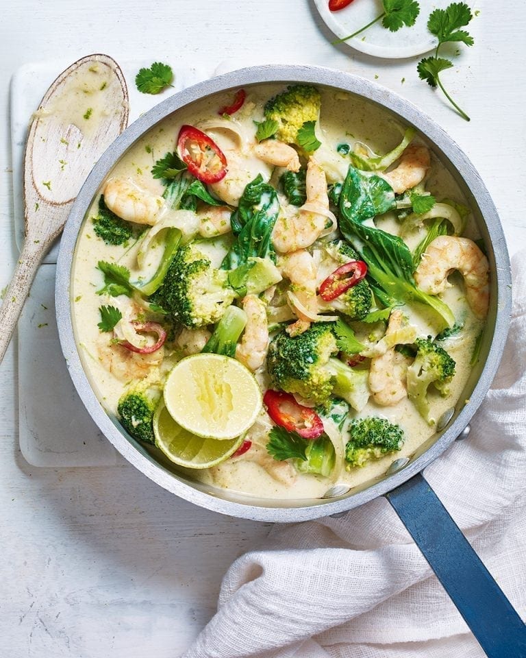 Thai green prawn curry recipe | delicious. magazine