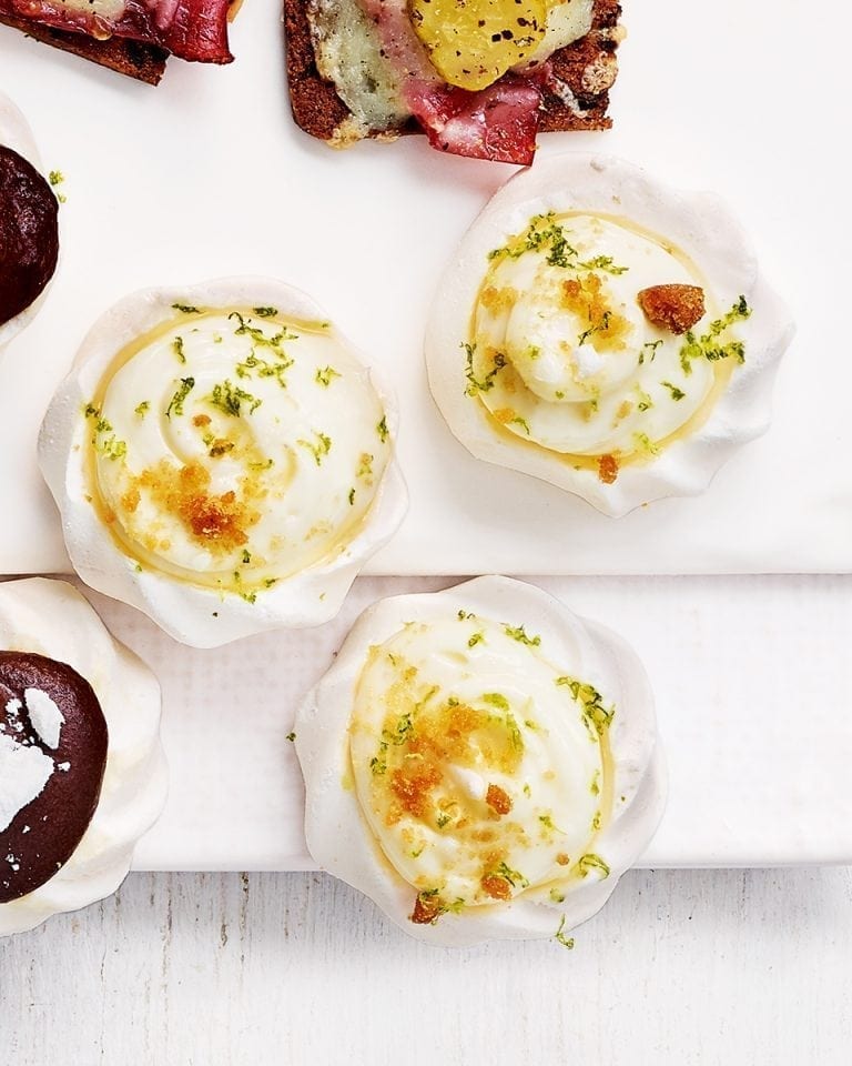 Mini lemon meringue pies recipe delicious. magazine