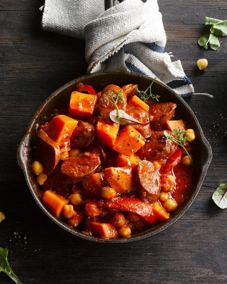 Knorr's smoky chorizo one-pot recipe | delicious. magazine