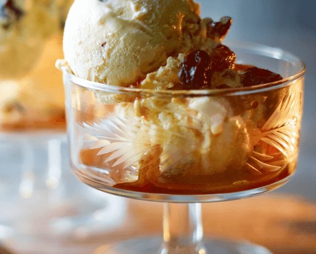 No-churn Daim bar ice cream