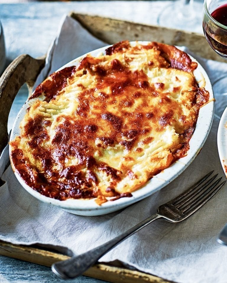 Slow-cooked shepherd’s pies