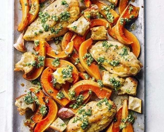 chicken with parsley