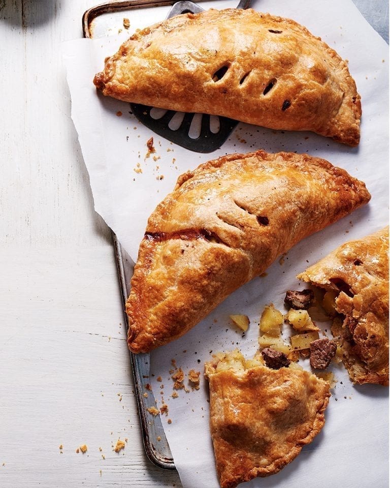 Classic Cornish pasties