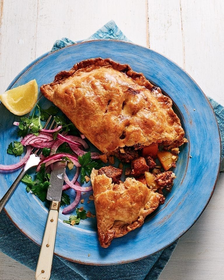 Mexican picadillo pasties