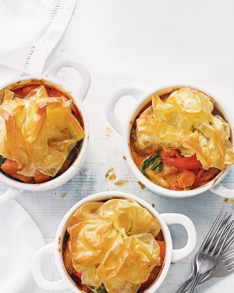 Chicken pot pies