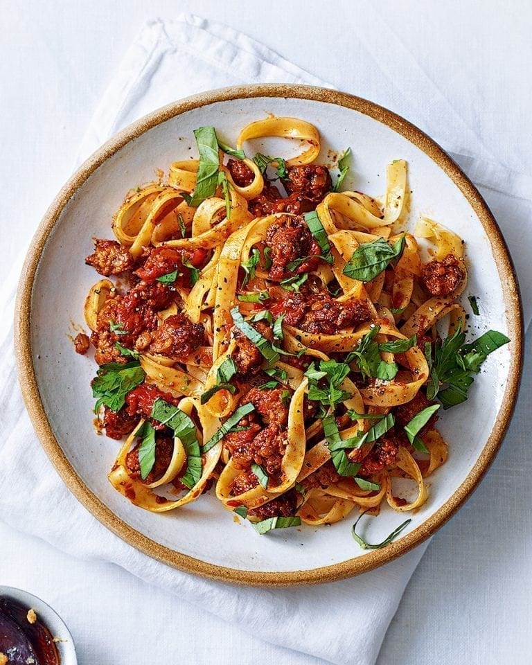 Fennel, chilli and sausage ragù recipe | delicious. magazine