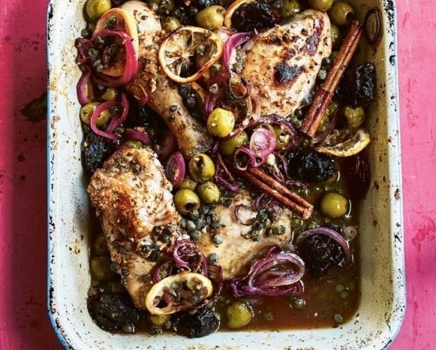 Chicken marbella