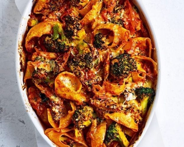 mackerel pasta bake