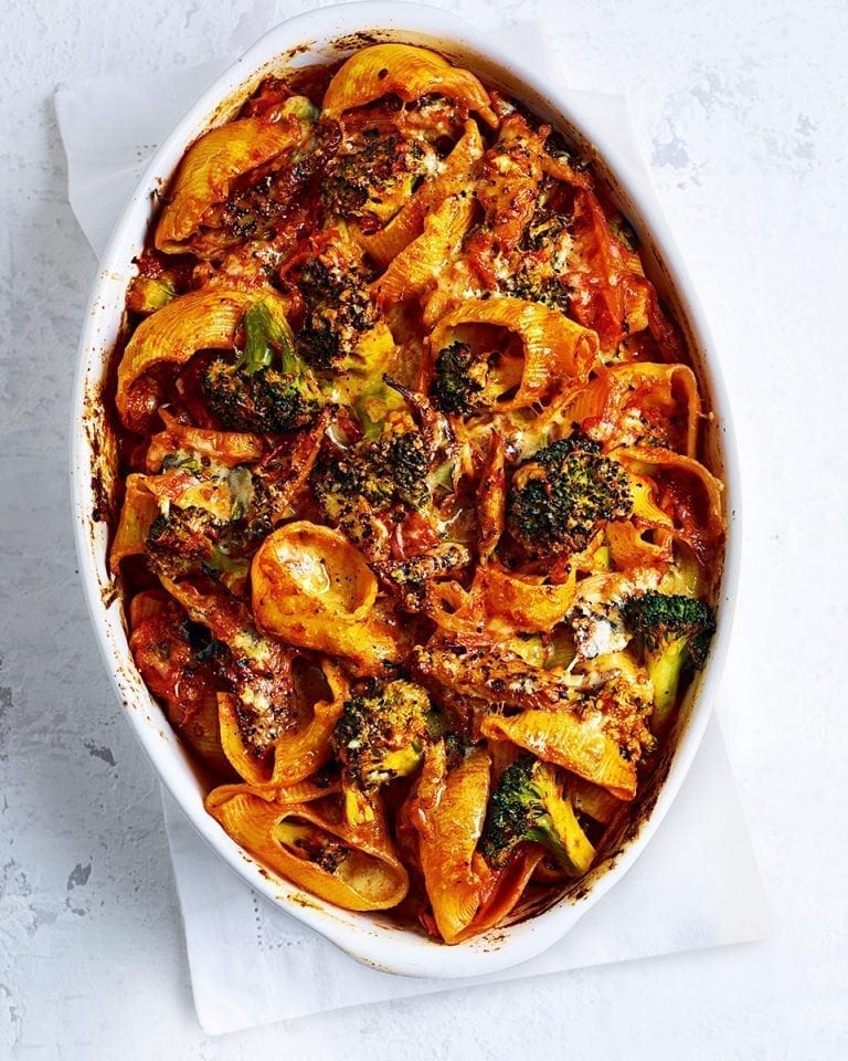 Tomato and basil mackerel bake recipe delicious. magazine