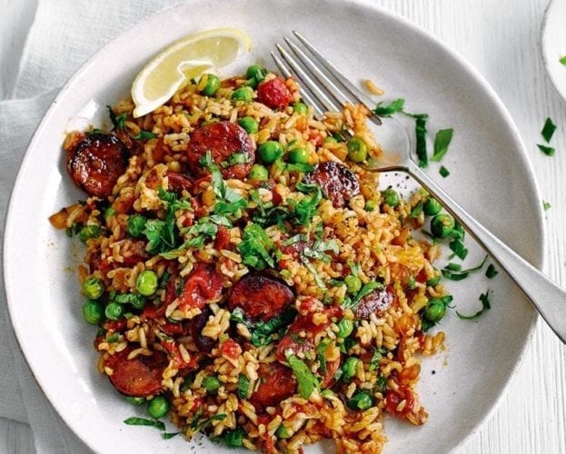 Quick paella