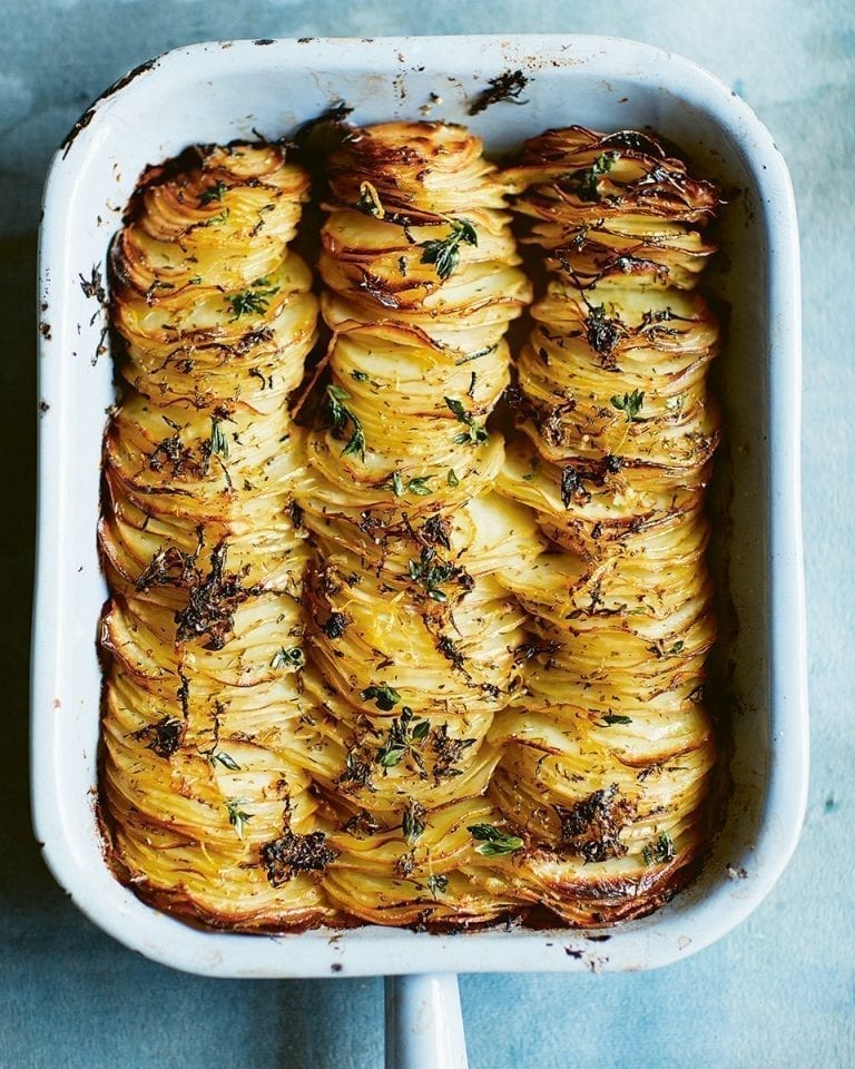 Thin Sliced Potato Casserole