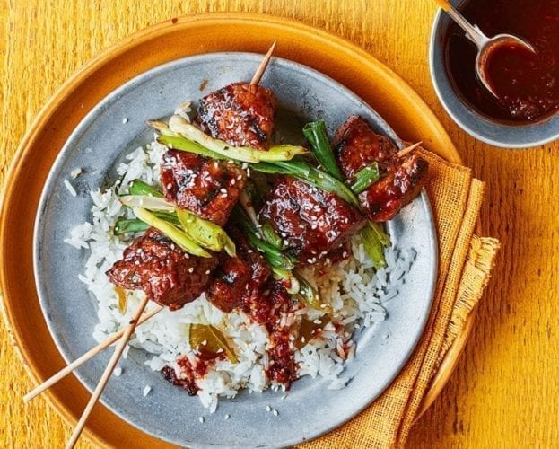 Chinchinga beef skewers