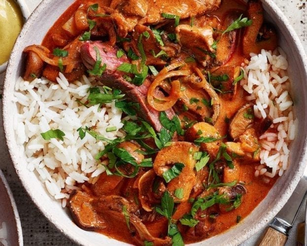 steak stroganoff