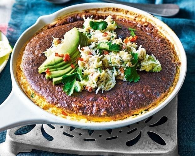 Quick omelette Arnold Bennett