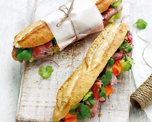 Banh mi (Vietnamese baguette)