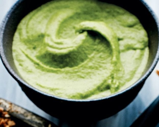 Broad bean & mint dip