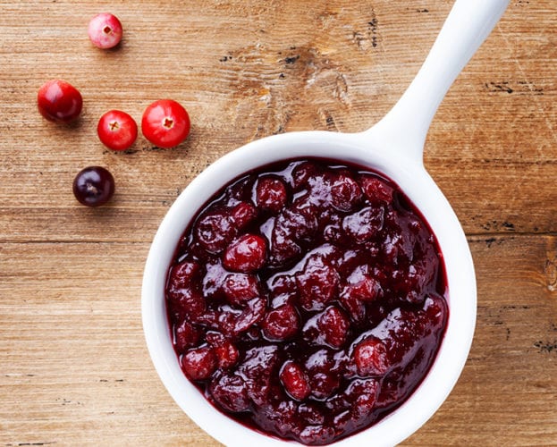 Cranberry sauce