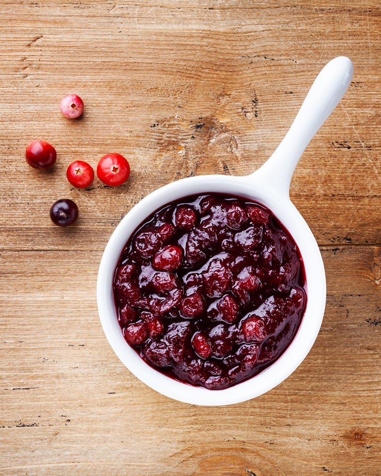 Cranberry sauce for Christmas