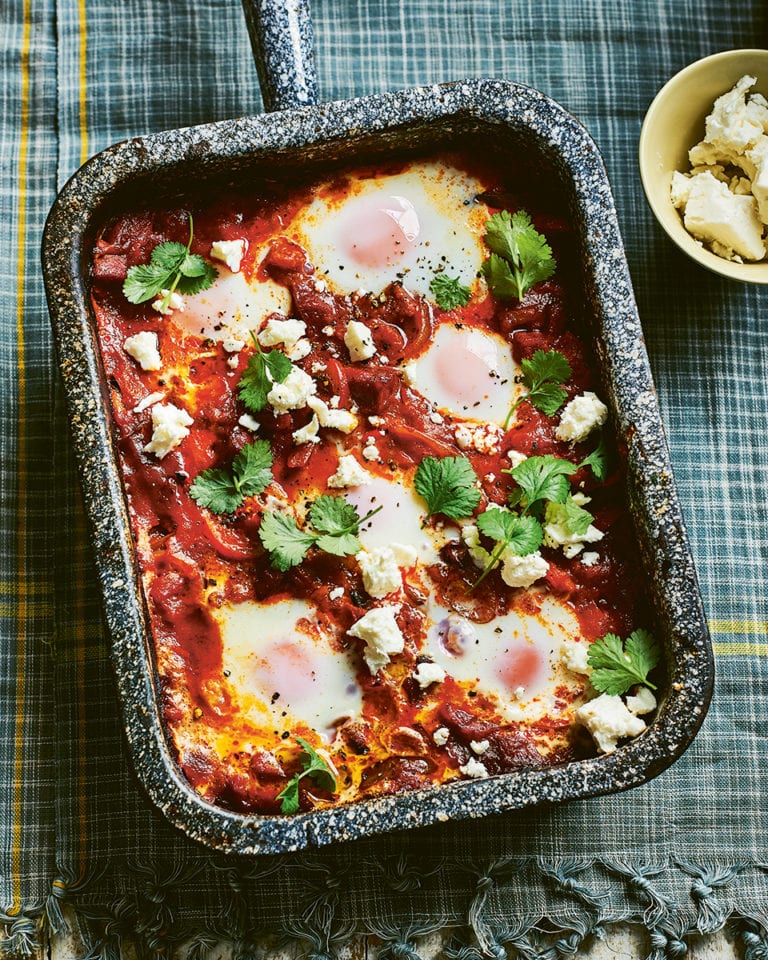 Shakshuka traybake