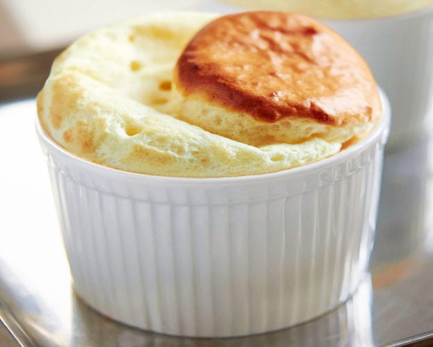 Classic cheese soufflé