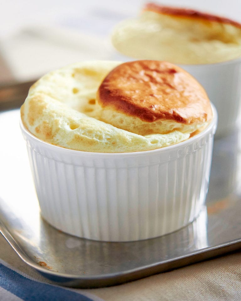 Classic cheese soufflé