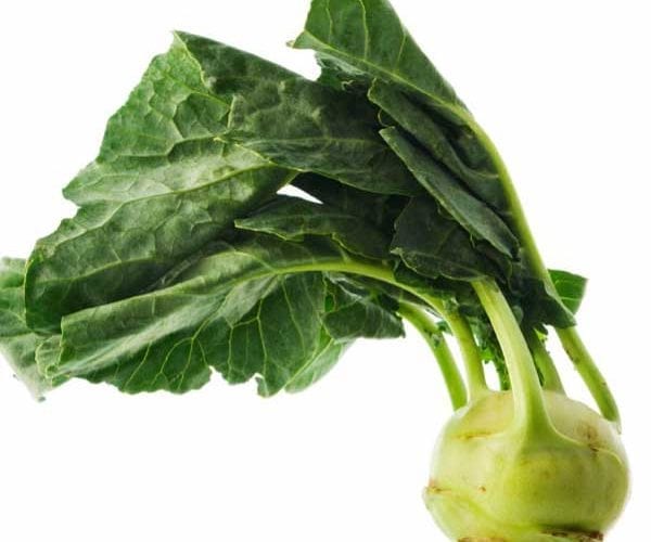 Kohlrabi, savoy cabbage and lamb bake