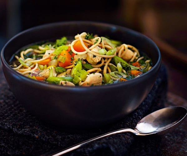Vietnamese crab noodle soup
