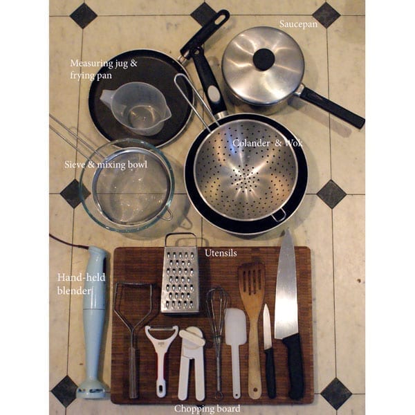 Student Guide to basic kitchen equipment