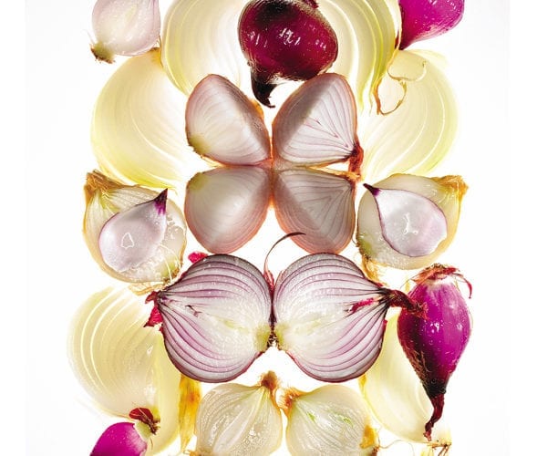 Pork, fennel, apple and sage stuffed onions
