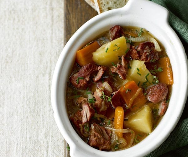 Marcus Wareing’s potato and tunworth cheesepot pie
