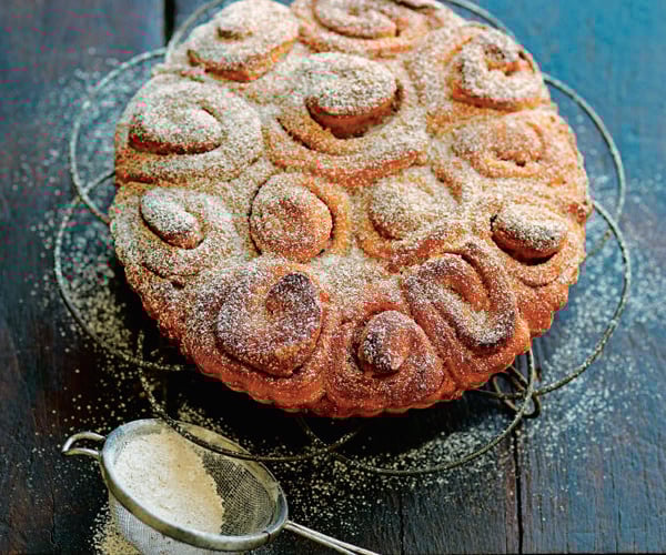Plum dumplings with quark